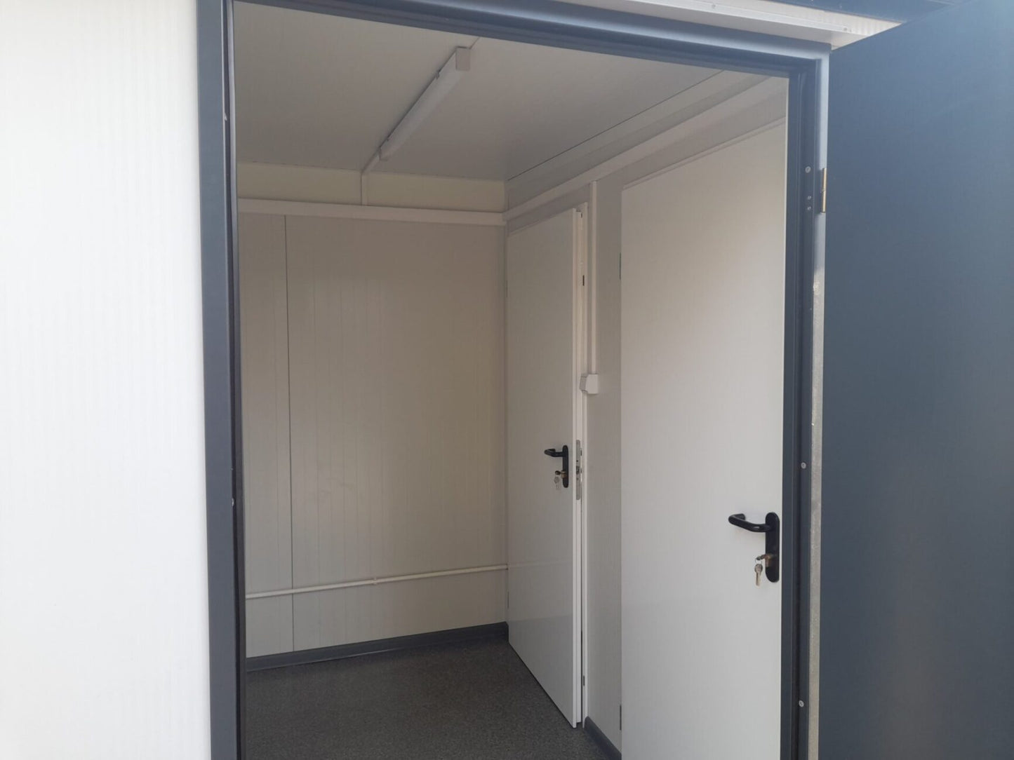 Contenedor sanitario modular 5mx5m