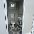 Contenedor sanitario con 2x WC y 2x lavabo:
