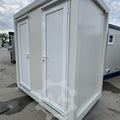 Contenedor sanitario con 2x WC y 2x lavabo: