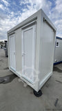 Contenedor sanitario con 2x WC y 2x lavabo: