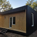 Casa móvil preparada para el invierno