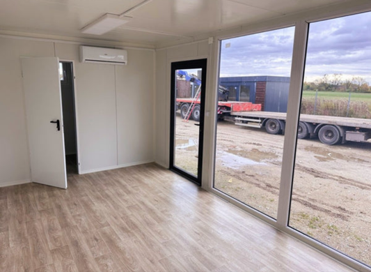 CONTENEDOR PABELLÓN COMERCIAL 3×7 GRANDES ESCAPARATES