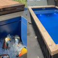 Piscina de contenedores de 20 pies