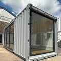 Oficina de Jardín 20x8ft CONVERSION DE CONTENEDOR DE TRANSPORTE A MEDIDA | Edificio Portátil