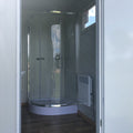 Contenedor sanitario - inodoro + ducha + cisterna