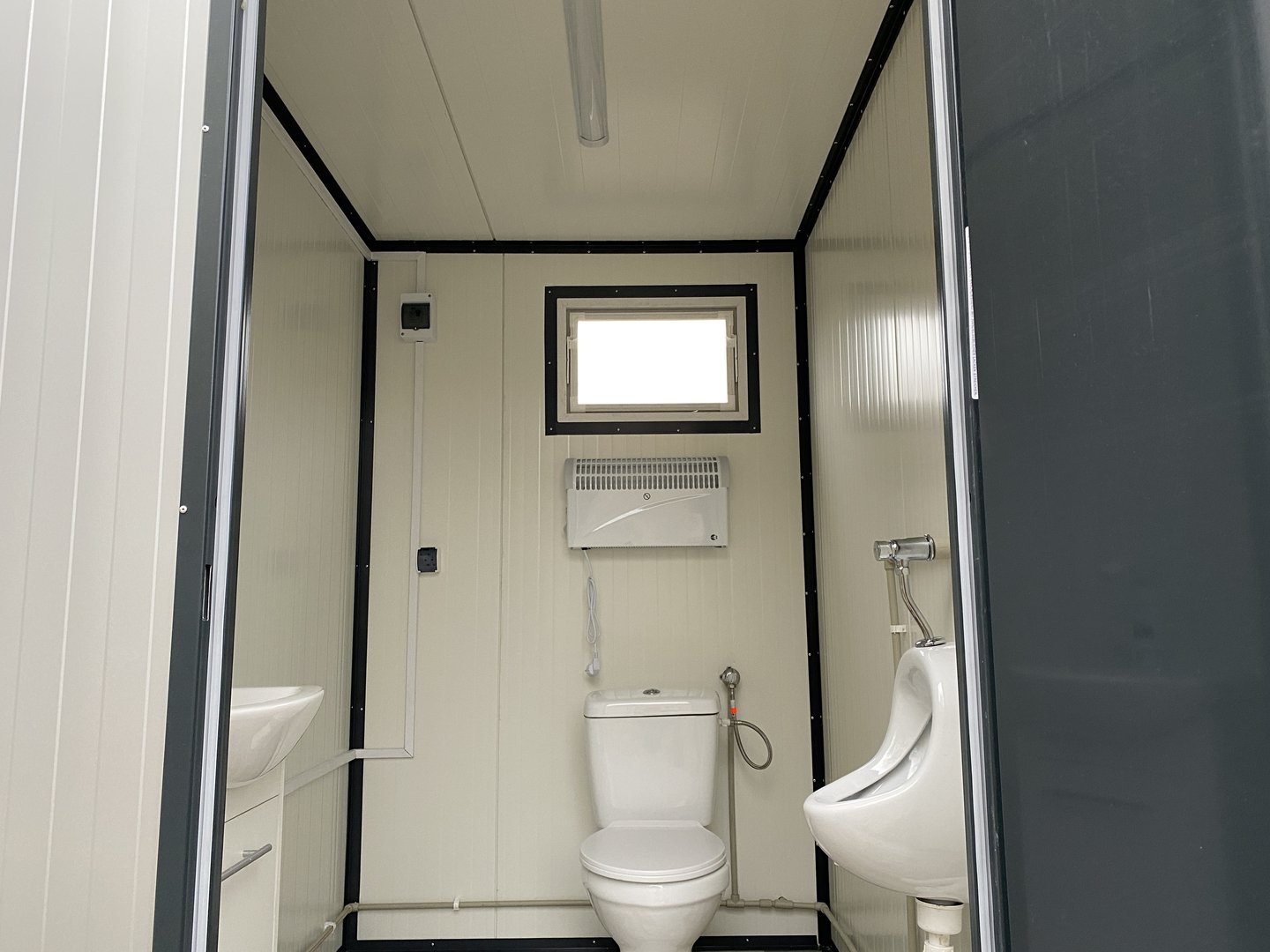 Contenedor sanitario doble 3,00 x 2,00m