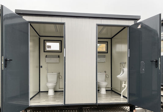 Contenedor sanitario doble 3,00 x 2,00m