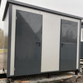 Contenedor sanitario doble 3,00 x 2,00m