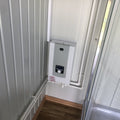 Contenedor sanitario - inodoro + ducha + cisterna