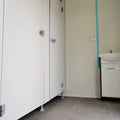 Remolque WC con doble WC 6x2,40 metros.