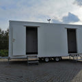 Remolque WC con doble WC 6x2,40 metros.