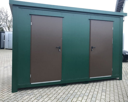 Contenedor de ducha de 4x2 metros
