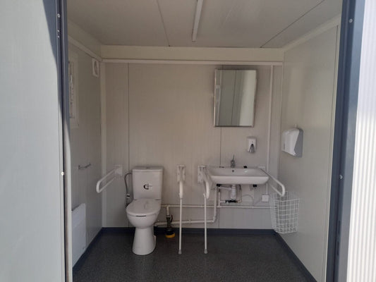 Contenedor sanitario modular 5mx5m