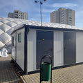 Contenedor sanitario modular 5mx5m