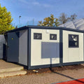 Contenedor sanitario modular 5mx5m