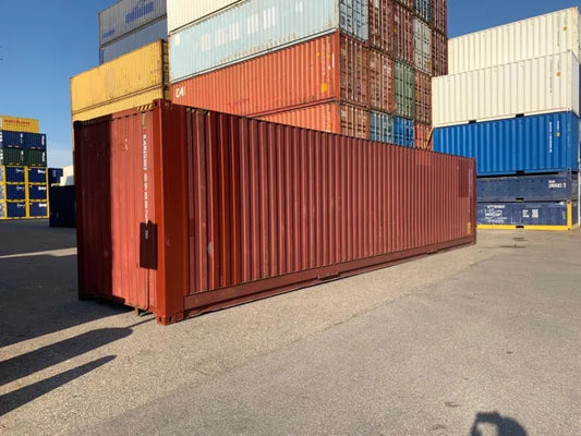 CONTENEDOR MARÍTIMO USADO DE 40 PIES DE ANCHO (IVA INCLUIDO)