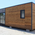 Módulo KVIP diáfano forrado madera y viroc B955