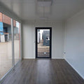 CONTENEDOR DE OFICINA OPEN SPACE 3×6 CON VITRINAS