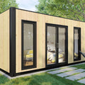 V4″ 6x2m contenedor caseta de jardín