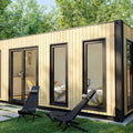 V4″ 6x2m contenedor caseta de jardín