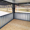 Contenedor de venta de 4m con 2 trampillas de venta