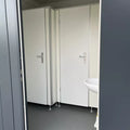 Contenedor sanitario de 20 pies D / H / compartimento para silla de ruedas
